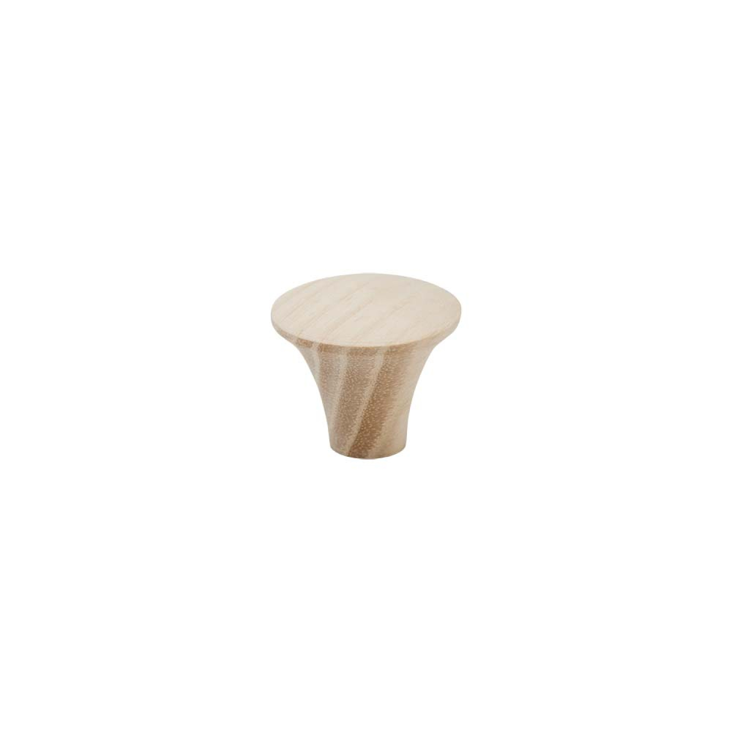 Knop Rut - Ubehandlet Aske