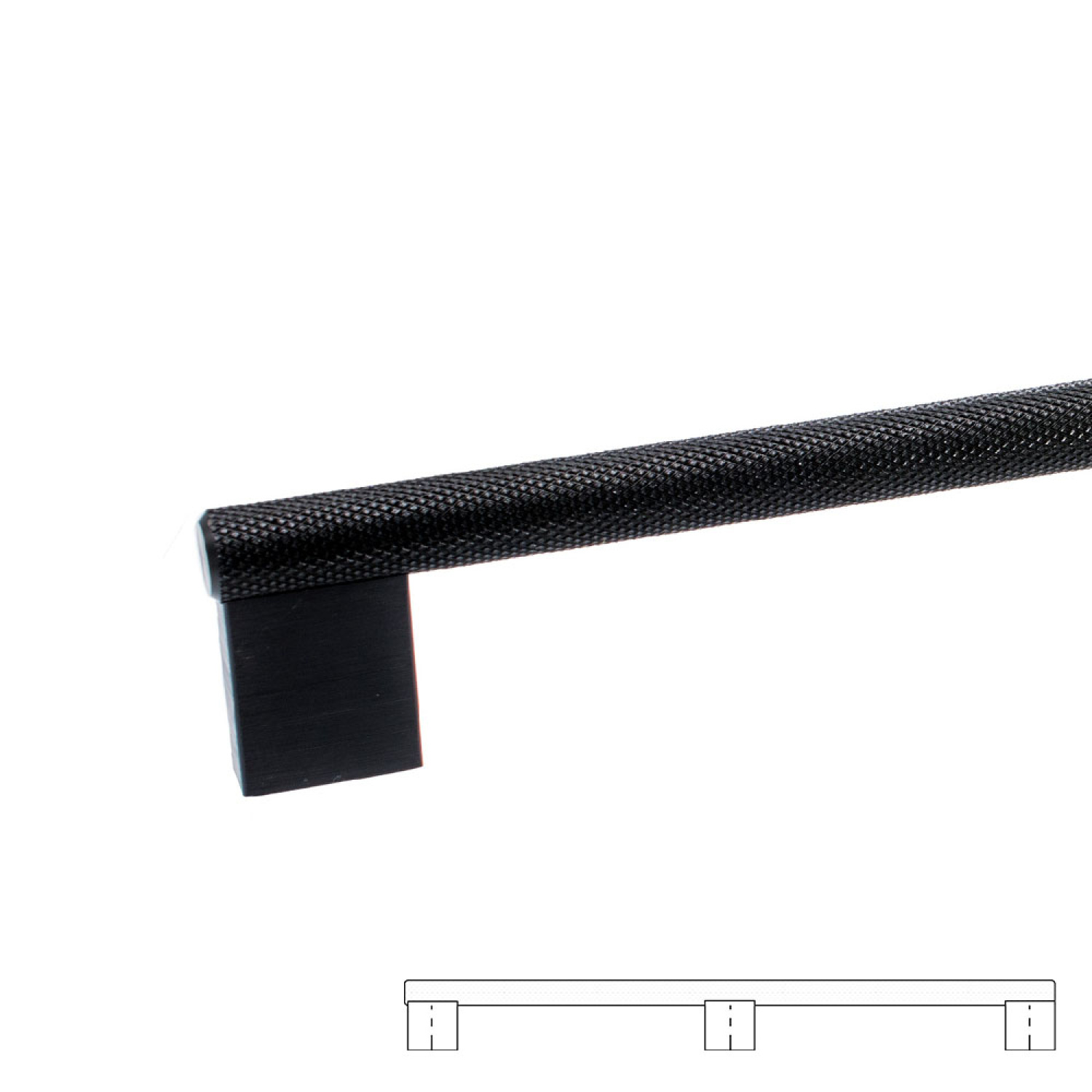 Greb Graf Mini - 1178mm - Sort