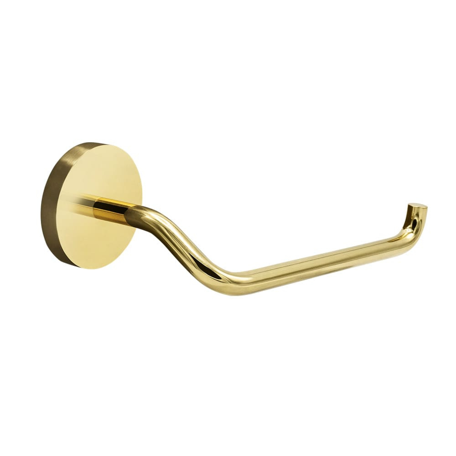 Toiletrulleholder Calm - Poleret Messing