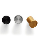 Knage Round - Børstet Sort