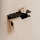 Toiletrulleholder Hold - Sort