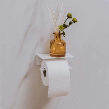 Toiletrulleholder Hold - Hvid