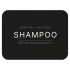 Selvklæbende Etiket - Shampoo - Mat Sort