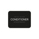 Selvklæbende Etiket - Conditioner - Mat Sort