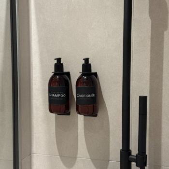 Selvklæbende Etiket - Conditioner - Mat Sort