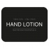 Selvklæbende Etiket - Hand Lotion - Mat Sort