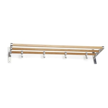Hattehylde Elegant - Eg/Aluminium