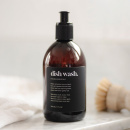 Selvklæbende Etiket Premium - Dish Wash - Mat Sort