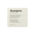 Selvklæbende Etiket Premium - Shampoo - Beige Selvklæbende Etiket Premium - Shampoo - Beige
