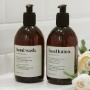 Selvklæbende Etiket Premium - Shampoo - Beige