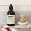 Selvklæbende Etiket Premium - Dish Wash - Beige