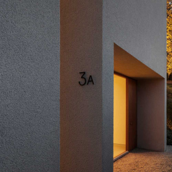 Husbogstav Contemporary - B - Sort
