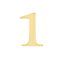 Husnummer Century - Messing