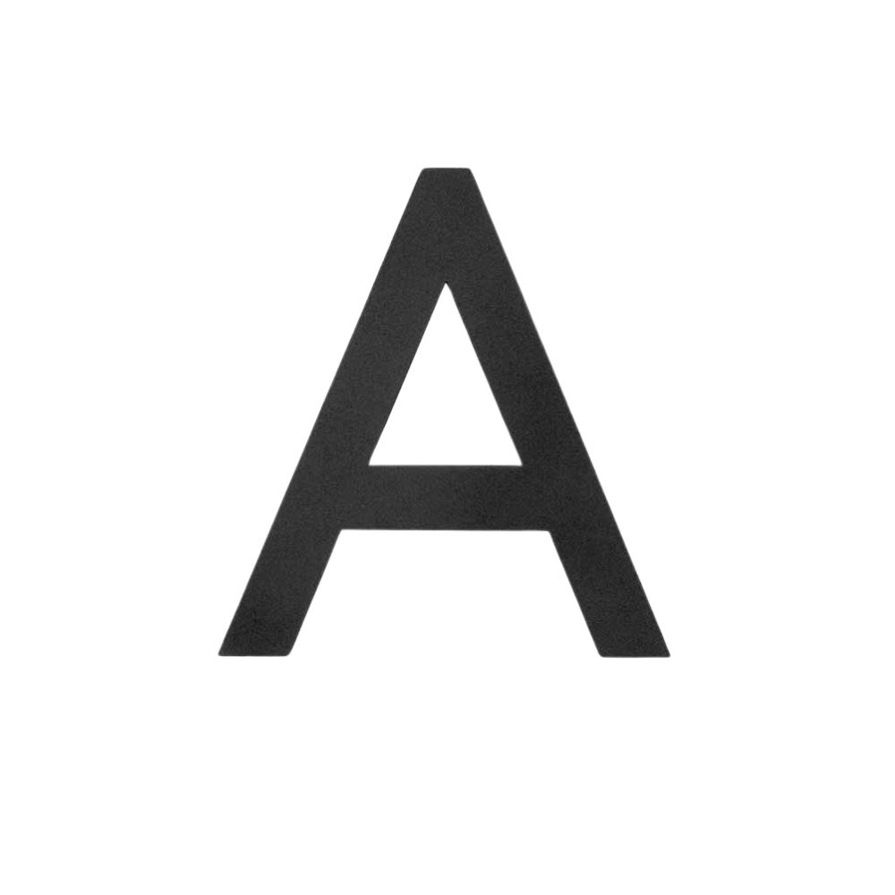 Husbogstav Home - Sort