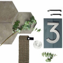 Husnummer Home - Rustfrit Stål