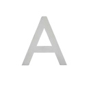 Husbogstav Home - Rustfritt Stål