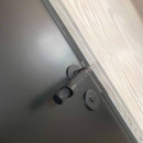 Dørgrebsstop - Sort 3st