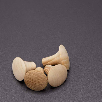 Knop Rut - Ubehandlet Aske 