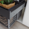 Affaldssystem - Select Side 600 Eco - Mørkegrå