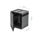 Medicinskab - Mørkegrå