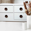 Knop Olympia - Valnøtt