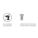 Knop T Lunden - Ubehandlet Eg