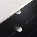 Profilgreb Cliff Round - 40mm - Rustfrit Stål Finish