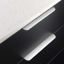 Profilgreb Cliff Round - 200mm - Rustfrit Stål Finish