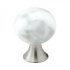 Knop Bead Straight - Carrara Marmor Knop Bead Straight - Carrara Marmor