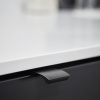 Profilgreb Edge Straight - 40mm - Børstet Sort