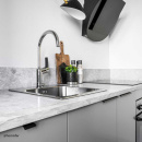 Profilgreb Edge Straight - 40mm - Børstet Sort