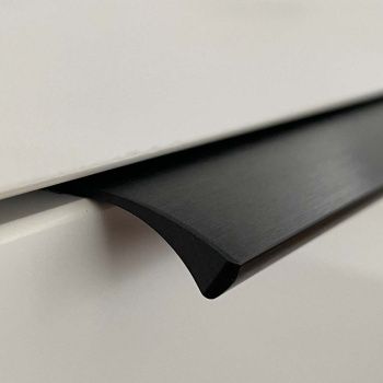 Profilgreb Edge Straight - 40mm - Børstet Sort