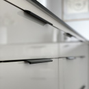 Profilgreb Edge Straight - 200mm - Børstet Sort