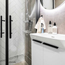 Profilgreb Edge Straight - 350mm - Børstet Sort