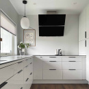 Profilgreb Edge Straight - 350mm - Børstet Sort