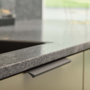 Profilgreb Edge Straight - Børstet Antracit