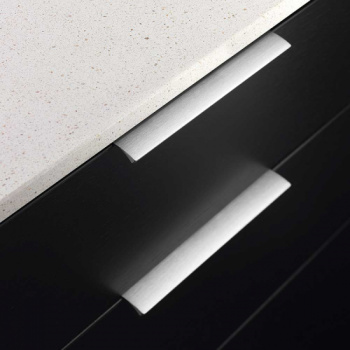 Profilgreb Edge Straight - 200mm - Rustfrit Stål Finish