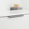 Profilgreb Edge Straight - 200mm - Børstet Antracit