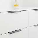 Profilgreb Edge Straight - 350mm - Børstet Antracit