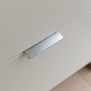 Profilgreb Edge Straight - 100mm - Rustfrit Stål Finish