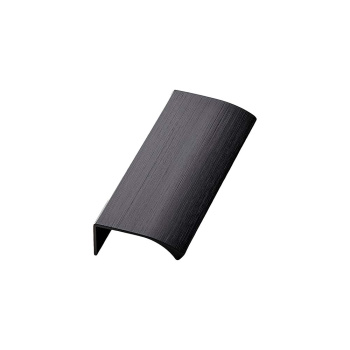 Profilgreb Edge Straight - 100mm - Børstet Sort