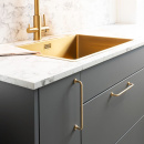 Greb Viva - Børstet Ubehandlet Messing