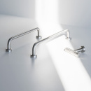 Knop T Viva - Børstet Rustfrit Stål