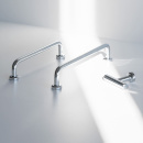 Knop T Viva - Poleret Krom