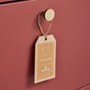 Knop Copenhagen - 25mm - Rå/Poleret Messing