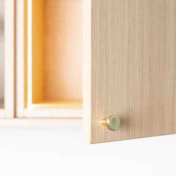Knop Copenhagen - 25mm - Poleret Messing