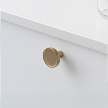Knop Vibe Soft - 38mm - Børstet Guld