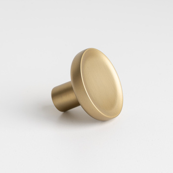 Knop Vibe Soft - 38mm - Børstet Guld