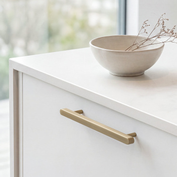 Greb Rod - 160mm - Børstet Guld