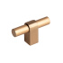 Knop T Trace - Mat Champagne Knop T Trace - Mat Champagne